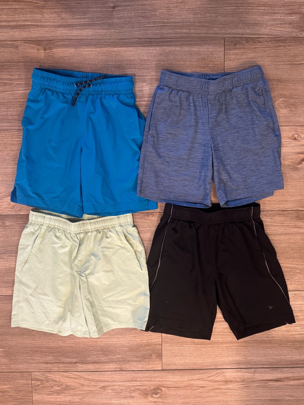 Four-Pack Boys Athletic Shorts Bundle Size 6/7